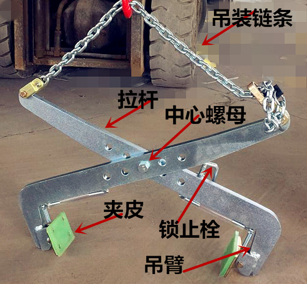 石材夾具結構標識簡圖 石材夾具結構標識簡圖